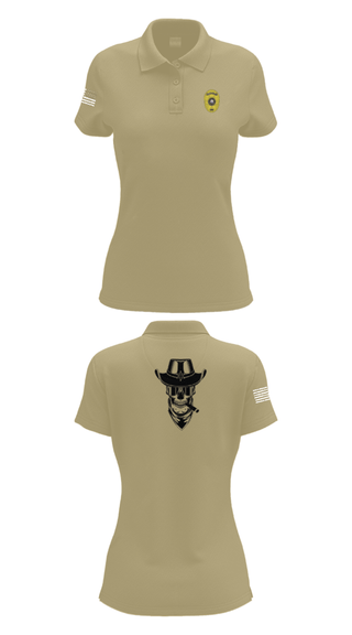 Womens Short Sleeve Performance Polo, Charlie Squad, Police, Teamtime, Team time, sublimation, custom sports apparel, team uniforms, spirit wear, spiritwear, sports uniforms, custom shirts, team store, custom team store, fundraiser sports, apparel fundraiser