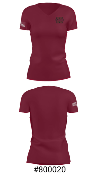Women's Short Sleeve Vneck Shirt, Nokomis Regional High School Lacrosse, Women's Lacrosse, Teamtime, Team time, sublimation, custom sports apparel, team uniforms, spirit wear, spiritwear, sports uniforms, custom shirts, team store, custom team store, fundraiser sports, apparel fundraiser