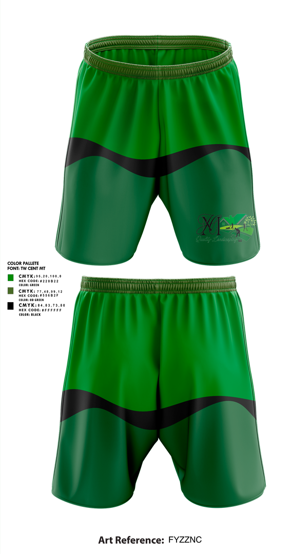 Athletic Shorts With Pockets, MH Quality Landscaping LLC, , Teamtime, Team time, sublimation, custom sports apparel, team uniforms, spirit wear, spiritwear, sports uniforms, custom shirts, team store, custom team store, fundraiser sports, apparel fundraiser