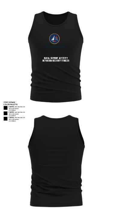 NAVAL SUPPORT ACTIVITY BETHESDA SECURITY FORCES 28838405 Tank Top - 37