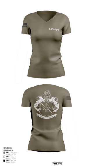 Womens Short Sleeve Vneck Shirt, NA, Army, Teamtime, Team time, sublimation, custom sports apparel, team uniforms, spirit wear, spiritwear, sports uniforms, custom shirts, team store, custom team store, fundraiser sports, apparel fundraiser