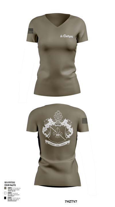 NA 10904761 Women's Short Sleeve V-neck Shirt - 152