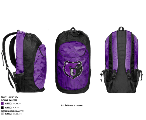 Gear Bag, Rocky Mountain High School Soccer, Men's Soccer, Teamtime, Team time, sublimation, custom sports apparel, team uniforms, spirit wear, spiritwear, sports uniforms, custom shirts, team store, custom team store, fundraiser sports, apparel fundraiser