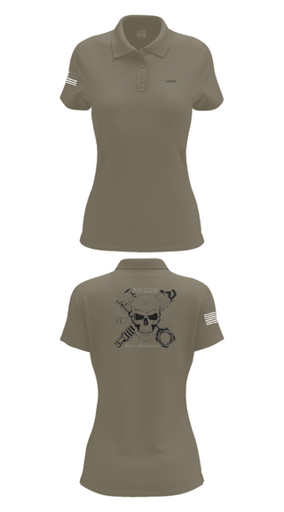 Women's Short Sleeve Performance Polo, LGRV, Air Force, Teamtime, Team time, sublimation, custom sports apparel, team uniforms, spirit wear, spiritwear, sports uniforms, custom shirts, team store, custom team store, fundraiser sports, apparel fundraiser