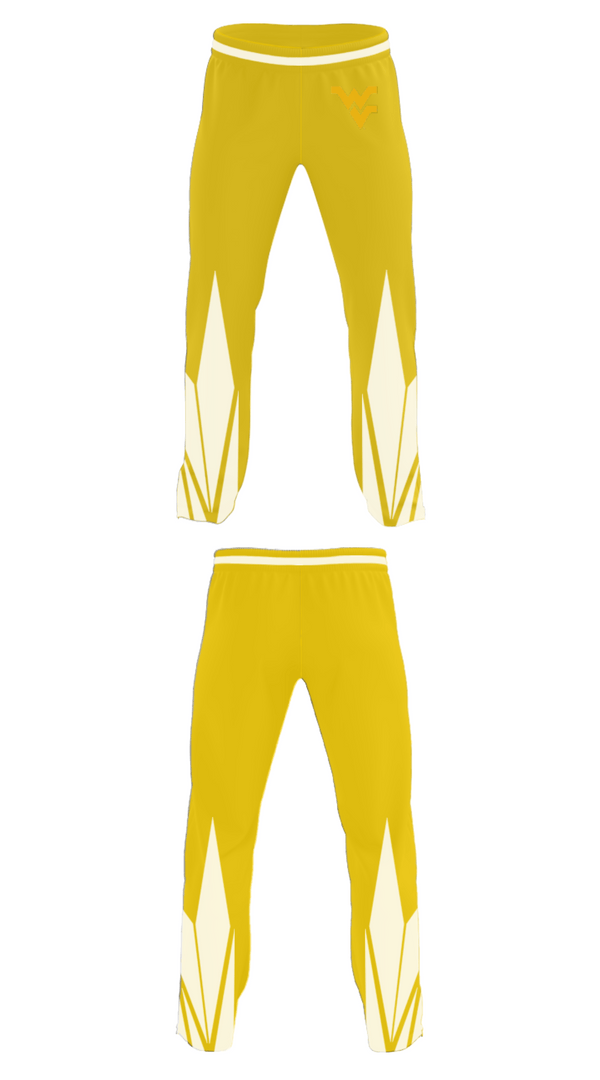 Sweatpants, West Virginia University Track, Track & Field, Teamtime, Team time, sublimation, custom sports apparel, team uniforms, spirit wear, spiritwear, sports uniforms, custom shirts, team store, custom team store, fundraiser sports, apparel fundraiser