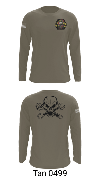 51st Chem 5478070 Long Sleeve Performance Shirt - 66