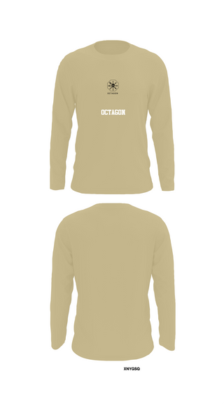 Long Sleeve Performance Shirt, Octagon, , Teamtime, Team time, sublimation, custom sports apparel, team uniforms, spirit wear, spiritwear, sports uniforms, custom shirts, team store, custom team store, fundraiser sports, apparel fundraiser