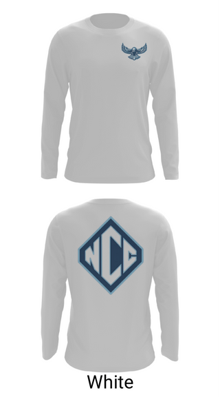Long Sleeve Performance Shirt, North Cobb Christian School Cheer, Cheer, Teamtime, Team time, sublimation, custom sports apparel, team uniforms, spirit wear, spiritwear, sports uniforms, custom shirts, team store, custom team store, fundraiser sports, apparel fundraiser
