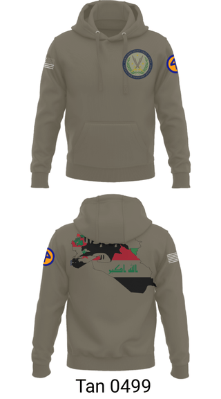 Hoodie, 44th ICBT, National Guard, Teamtime, Team time, sublimation, custom sports apparel, team uniforms, spirit wear, spiritwear, sports uniforms, custom shirts, team store, custom team store, fundraiser sports, apparel fundraiser