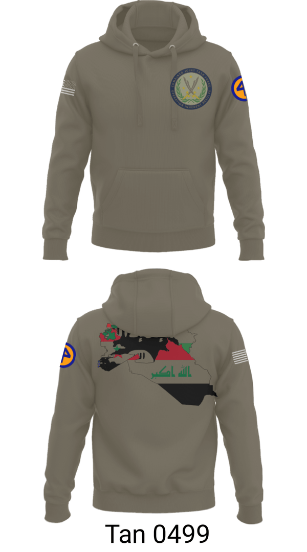 Hoodie, 44th ICBT, National Guard, Teamtime, Team time, sublimation, custom sports apparel, team uniforms, spirit wear, spiritwear, sports uniforms, custom shirts, team store, custom team store, fundraiser sports, apparel fundraiser