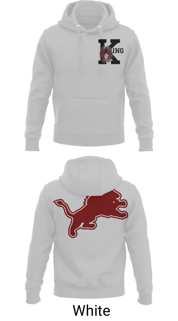 Hoodie, Martin Luther King Jr High School Tennis, Tennis, Teamtime, Team time, sublimation, custom sports apparel, team uniforms, spirit wear, spiritwear, sports uniforms, custom shirts, team store, custom team store, fundraiser sports, apparel fundraiser
