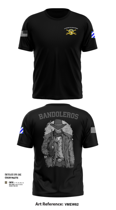 Bandoleros 86621412 Old School Cotton Feel Shirt - 4