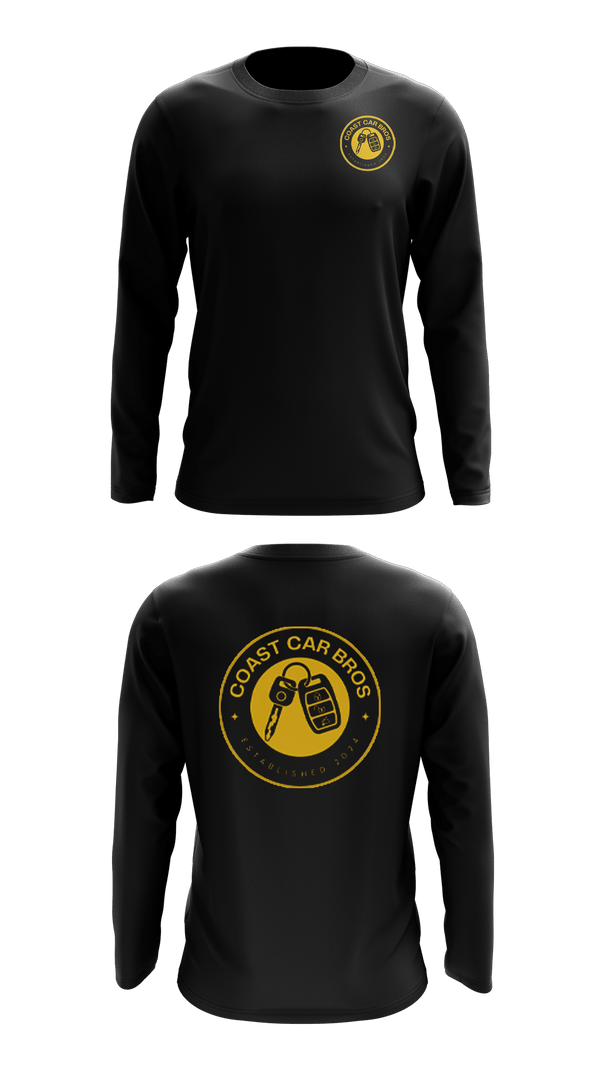Long Sleeve Performance Shirt, Coast Car Bros LLC, , Teamtime, Team time, sublimation, custom sports apparel, team uniforms, spirit wear, spiritwear, sports uniforms, custom shirts, team store, custom team store, fundraiser sports, apparel fundraiser