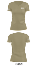First Cavalry Division 93039987 Women's Short Sleeve V-neck Shirt - 88