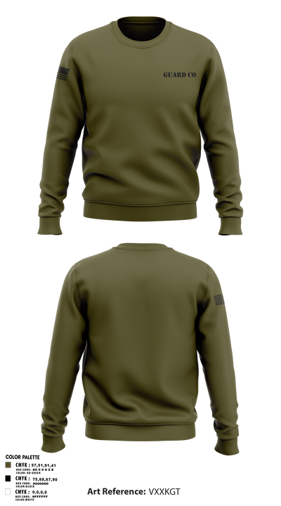 Guard Co 70309650 Crew Neck Sweatshirt - 1