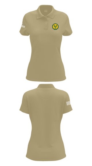 Womens Short Sleeve Performance Polo, 160th mp bn, Army, Teamtime, Team time, sublimation, custom sports apparel, team uniforms, spirit wear, spiritwear, sports uniforms, custom shirts, team store, custom team store, fundraiser sports, apparel fundraiser
