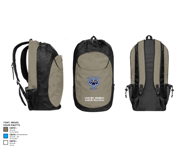Gear Bag, Lawrence Woodmere Academy Volleyball, Women's Volleyball, Teamtime, Team time, sublimation, custom sports apparel, team uniforms, spirit wear, spiritwear, sports uniforms, custom shirts, team store, custom team store, fundraiser sports, apparel fundraiser