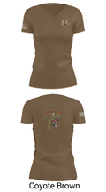 3rd G Co v2/8 21676993 Women's Short Sleeve V-neck Shirt - 8