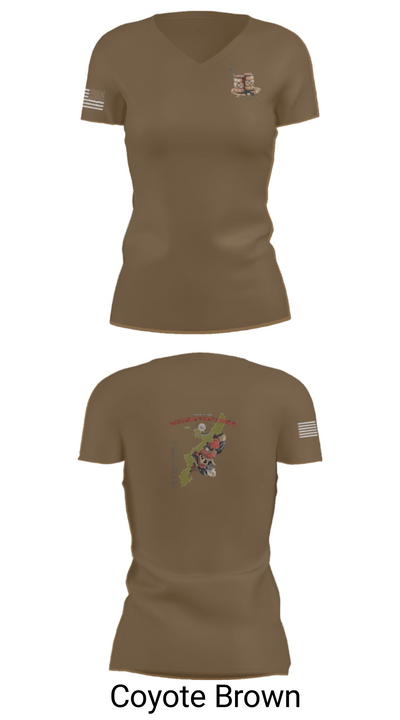 3rd G Co v2/8 21676993 Women's Short Sleeve V-neck Shirt - 8