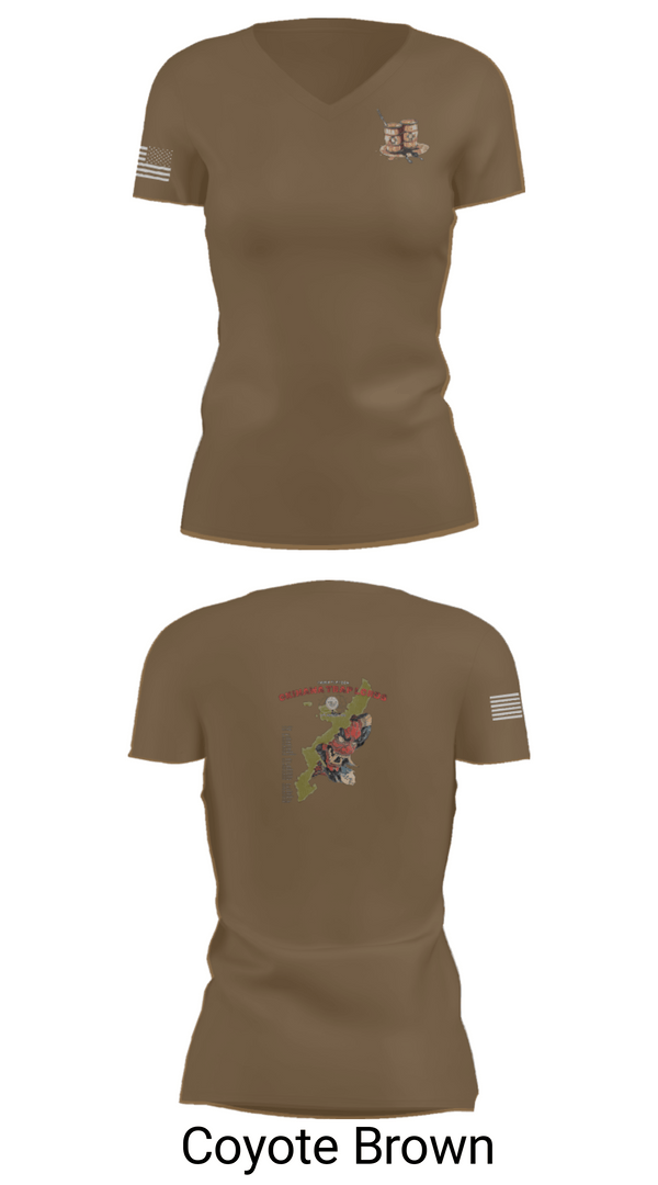 Womens Short Sleeve Vneck Shirt, 3rd G Co v2/8, Marines, Teamtime, Team time, sublimation, custom sports apparel, team uniforms, spirit wear, spiritwear, sports uniforms, custom shirts, team store, custom team store, fundraiser sports, apparel fundraiser
