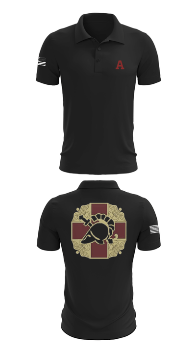 US MEDDAC 46009212 Short Sleeve Performance Polo - 27