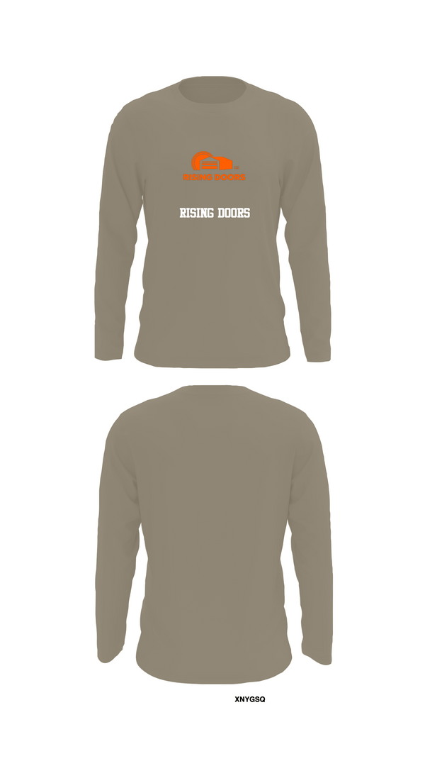 Long Sleeve Performance Shirt, Rising Doors, Army, Teamtime, Team time, sublimation, custom sports apparel, team uniforms, spirit wear, spiritwear, sports uniforms, custom shirts, team store, custom team store, fundraiser sports, apparel fundraiser