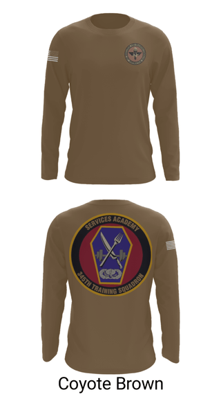 Long Sleeve Performance Shirt, 345 TRS, Air Force, Teamtime, Team time, sublimation, custom sports apparel, team uniforms, spirit wear, spiritwear, sports uniforms, custom shirts, team store, custom team store, fundraiser sports, apparel fundraiser