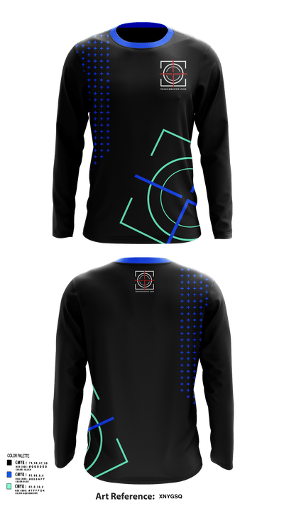 Triggered up 67978280 Long Sleeve Performance Shirt - 125