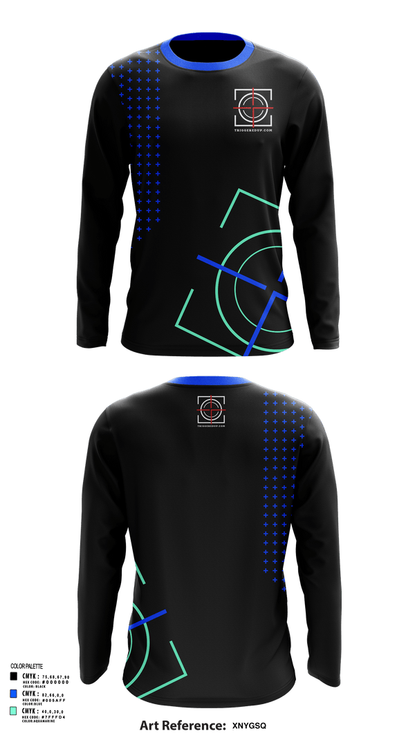 Long Sleeve Performance Shirt, Triggered up, , Teamtime, Team time, sublimation, custom sports apparel, team uniforms, spirit wear, spiritwear, sports uniforms, custom shirts, team store, custom team store, fundraiser sports, apparel fundraiser