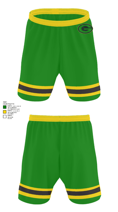 Glenvar High School Track 95759038 Athletic Shorts With Pockets - 24