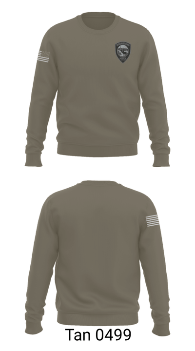Morristown Police Department 25451199 Crew Neck Sweatshirt - 62