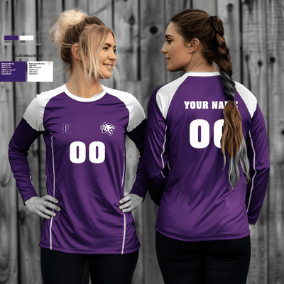 Elgin High School Volleyball 88554303 Long Sleeve Performance Shirt - 3