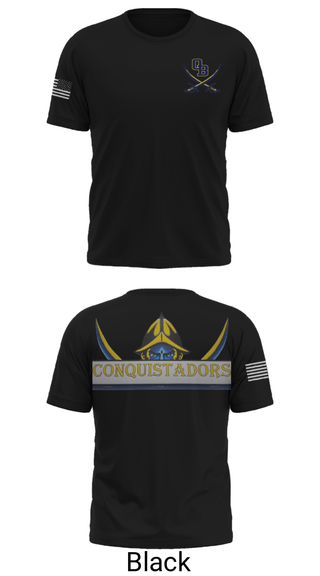 Short Sleeve Performance Shirt, Conquistadors, Softball, Teamtime, Team time, sublimation, custom sports apparel, team uniforms, spirit wear, spiritwear, sports uniforms, custom shirts, team store, custom team store, fundraiser sports, apparel fundraiser