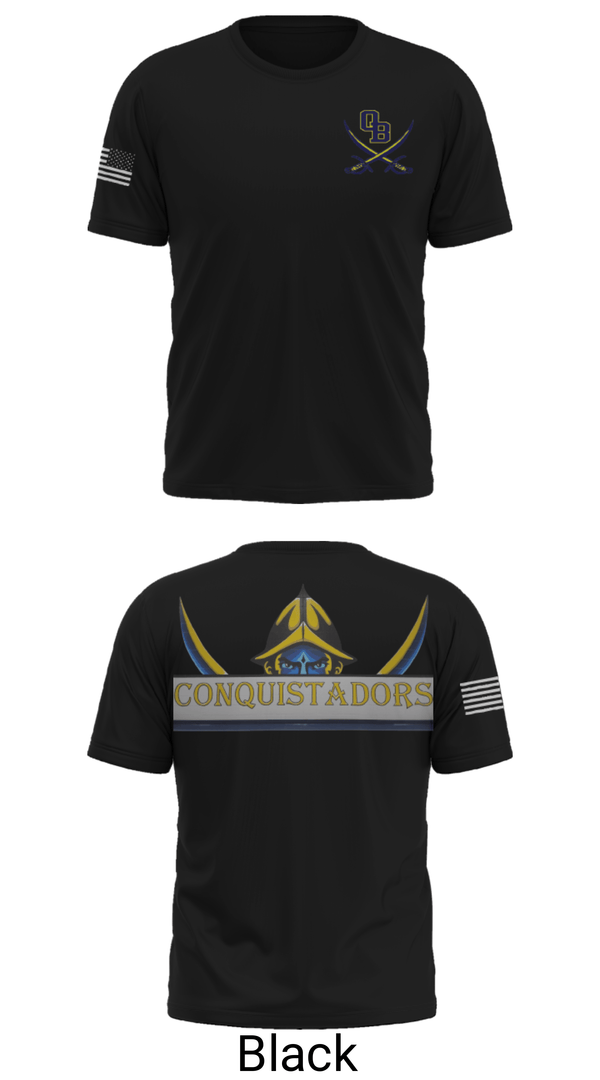 Short Sleeve Performance Shirt, Conquistadors, Softball, Teamtime, Team time, sublimation, custom sports apparel, team uniforms, spirit wear, spiritwear, sports uniforms, custom shirts, team store, custom team store, fundraiser sports, apparel fundraiser