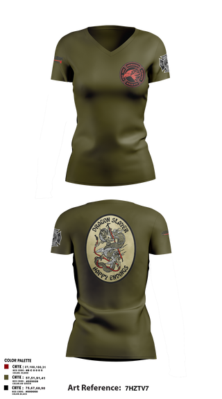 Womens Short Sleeve Vneck Shirt, Marine Wing Support Squadron 473, Marines, Teamtime, Team time, sublimation, custom sports apparel, team uniforms, spirit wear, spiritwear, sports uniforms, custom shirts, team store, custom team store, fundraiser sports, apparel fundraiser