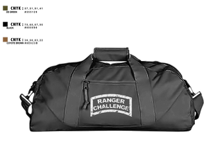 Duffle Bag, APSU RANGER CHALLENGE, Army, Teamtime, Team time, sublimation, custom sports apparel, team uniforms, spirit wear, spiritwear, sports uniforms, custom shirts, team store, custom team store, fundraiser sports, apparel fundraiser