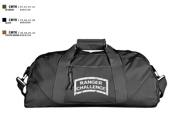 Duffle Bag, APSU RANGER CHALLENGE, Army, Teamtime, Team time, sublimation, custom sports apparel, team uniforms, spirit wear, spiritwear, sports uniforms, custom shirts, team store, custom team store, fundraiser sports, apparel fundraiser