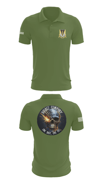 USMAPS AY 25 34180686 Short Sleeve Performance Polo - 47
