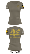 33rd Infantry 79937532 Women's Short Sleeve V-neck Shirt - 68