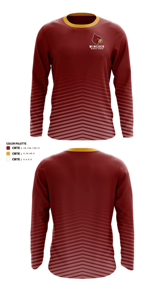 Long Sleeve Performance Shirt, Winlock Middle School Cross Country, Cross Country, Teamtime, Team time, sublimation, custom sports apparel, team uniforms, spirit wear, spiritwear, sports uniforms, custom shirts, team store, custom team store, fundraiser sports, apparel fundraiser