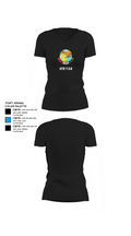 11th T.S.R 19637514 Women's Short Sleeve V-neck Shirt - 23