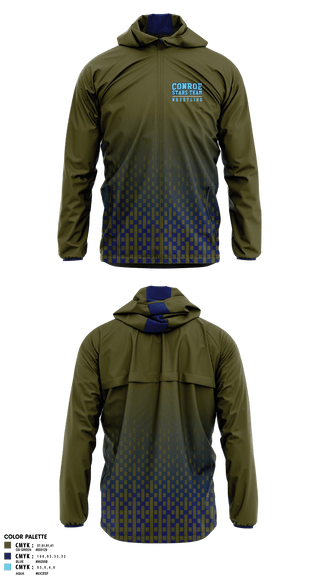 Windbreaker, Conroe Stars Team, Wrestling, Teamtime, Team time, sublimation, custom sports apparel, team uniforms, spirit wear, spiritwear, sports uniforms, custom shirts, team store, custom team store, fundraiser sports, apparel fundraiser