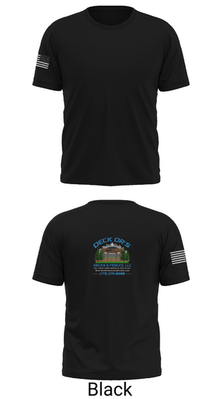 Short Sleeve Performance Shirt, Deck Dr’s Decks and Fences, , Teamtime, Team time, sublimation, custom sports apparel, team uniforms, spirit wear, spiritwear, sports uniforms, custom shirts, team store, custom team store, fundraiser sports, apparel fundraiser
