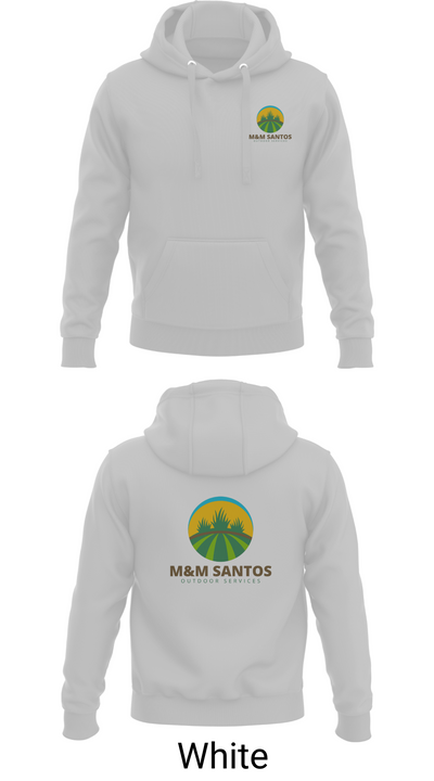 M&M Santos Outdoor Services 89521687 Hoodie - 6
