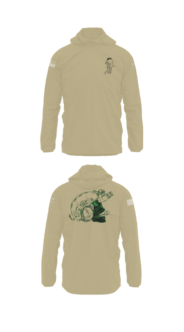Windbreaker, CSO, Army, Teamtime, Team time, sublimation, custom sports apparel, team uniforms, spirit wear, spiritwear, sports uniforms, custom shirts, team store, custom team store, fundraiser sports, apparel fundraiser