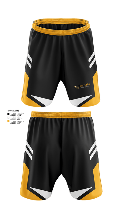 Scotts Hill High School Band 94366056 Athletic Shorts With Pockets - 40