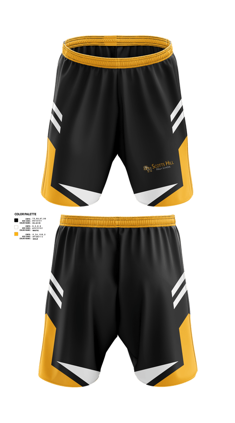 Athletic Shorts With Pockets, Scotts Hill High School Band, Spirit Store, Teamtime, Team time, sublimation, custom sports apparel, team uniforms, spirit wear, spiritwear, sports uniforms, custom shirts, team store, custom team store, fundraiser sports, apparel fundraiser
