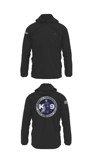 Windbreaker, Los Alamitos Police K9, Police, Teamtime, Team time, sublimation, custom sports apparel, team uniforms, spirit wear, spiritwear, sports uniforms, custom shirts, team store, custom team store, fundraiser sports, apparel fundraiser