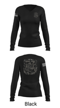 OZARK FIRE 56967541 Women's Long Sleeve V-neck Shirt - 37