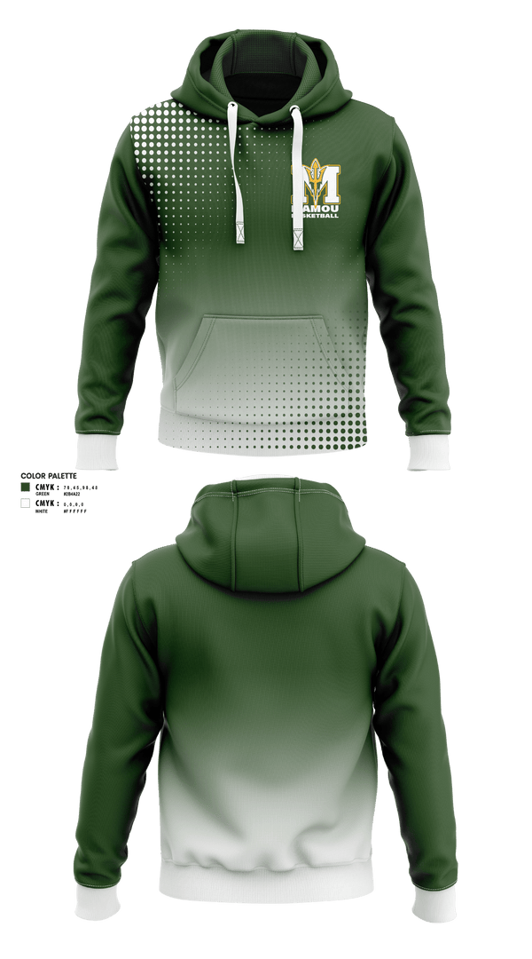 Hoodie, Mamou High School Basketball, Women's Basketball, Teamtime, Team time, sublimation, custom sports apparel, team uniforms, spirit wear, spiritwear, sports uniforms, custom shirts, team store, custom team store, fundraiser sports, apparel fundraiser